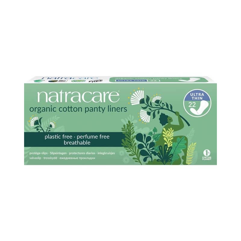 NATRACARE -- Protege-slip coton bio panty liner x22