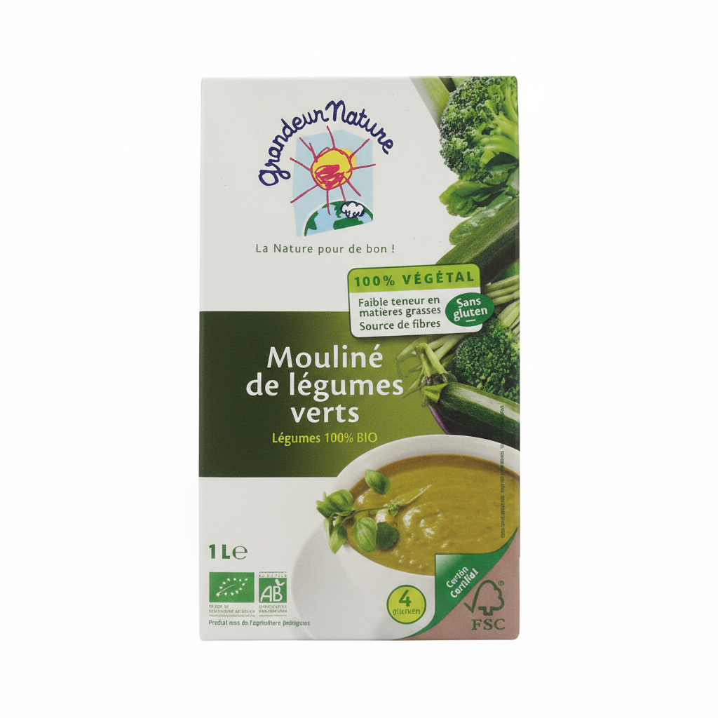 GRANDEUR NATURE -- Mouline legumes verts 1l