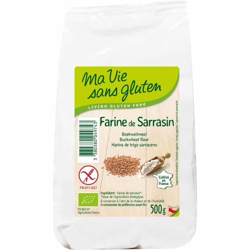 MA VIE SANS GLUTEN -- Farine sarrasin 500gr