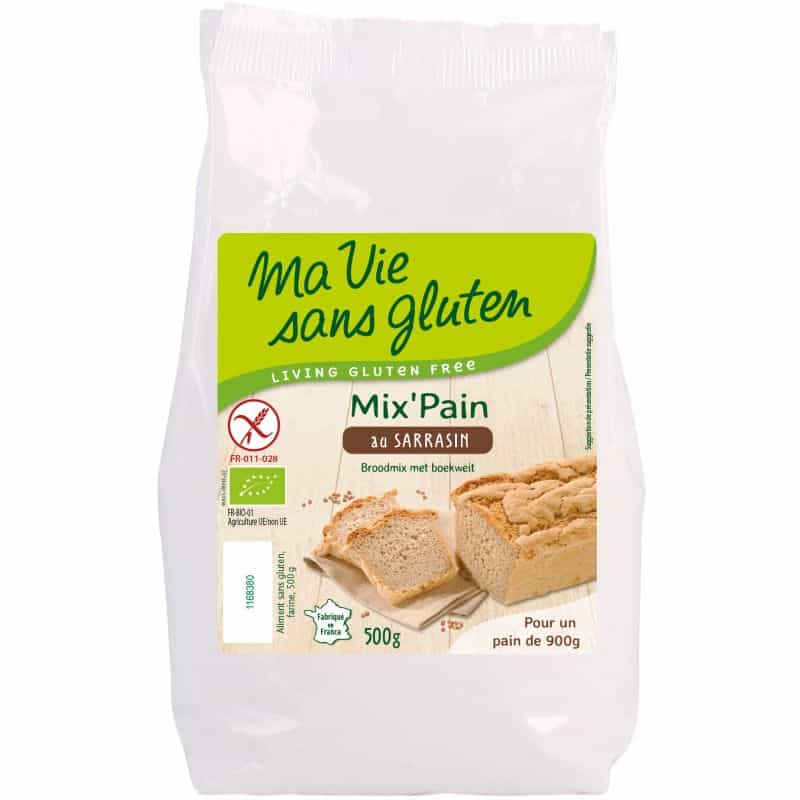 MA VIE SANS GLUTEN -- Preparation pain bio au sarrasin 500gr