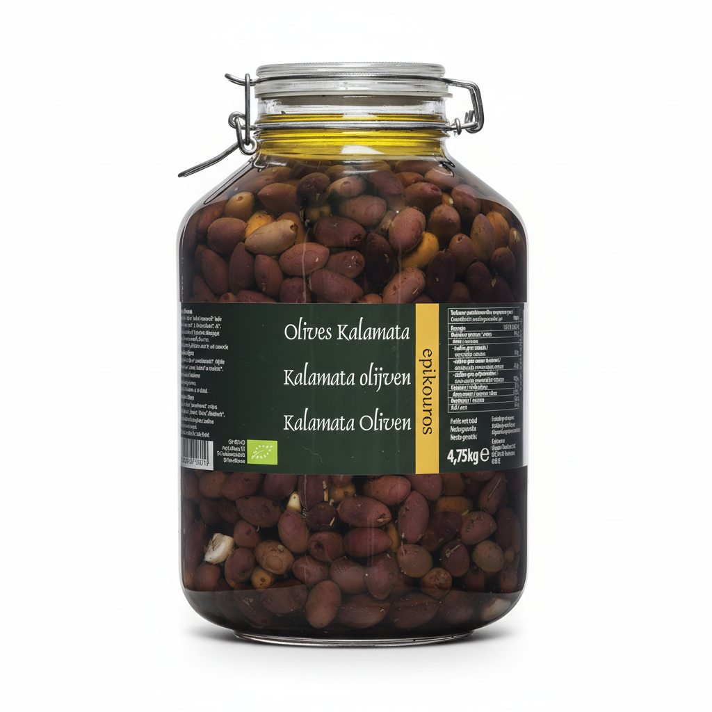 EPIKOUROS -- Olives kalamata avec noyaux - vrac - - par 100g